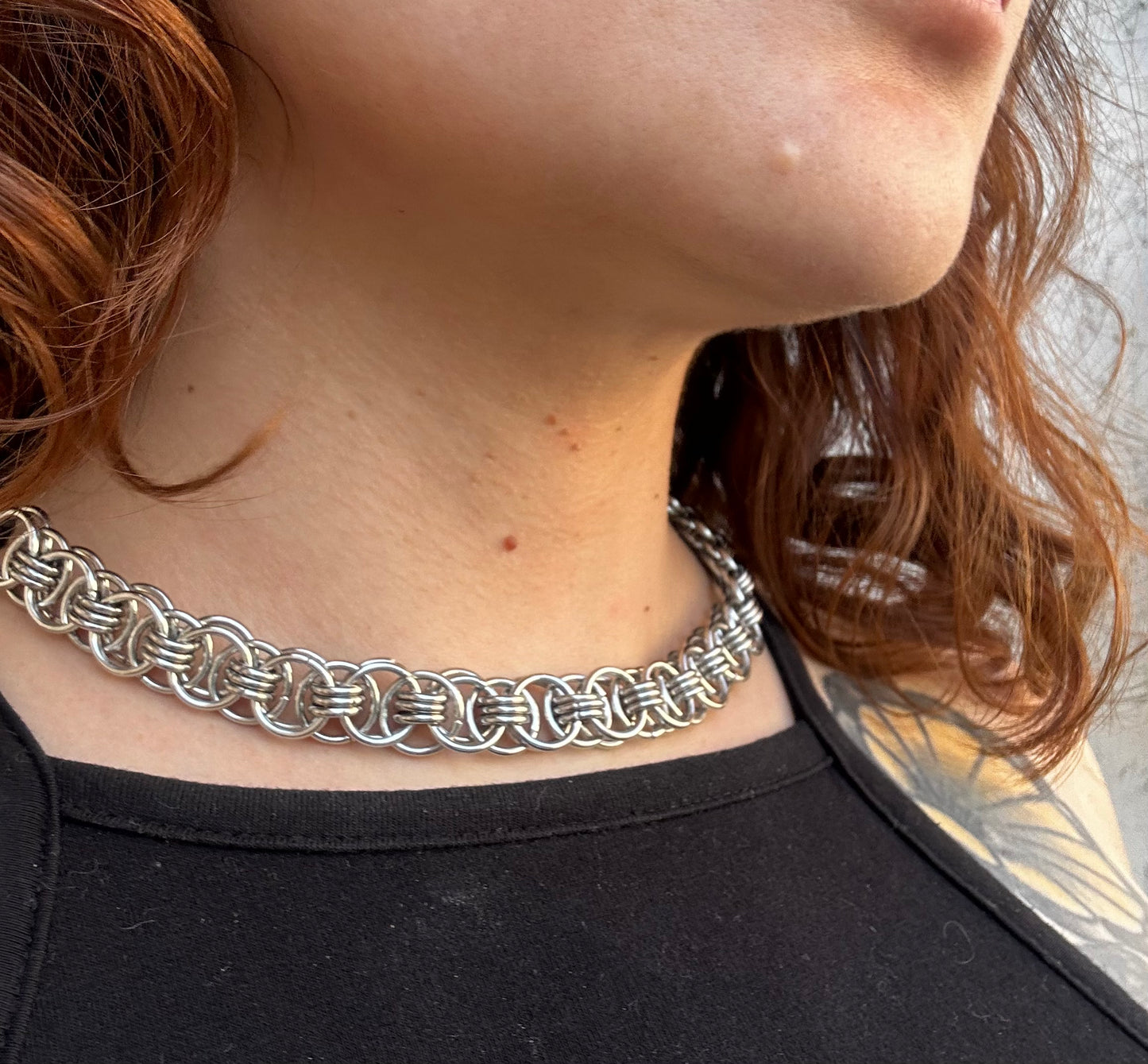 Gizeh chainmaille necklace