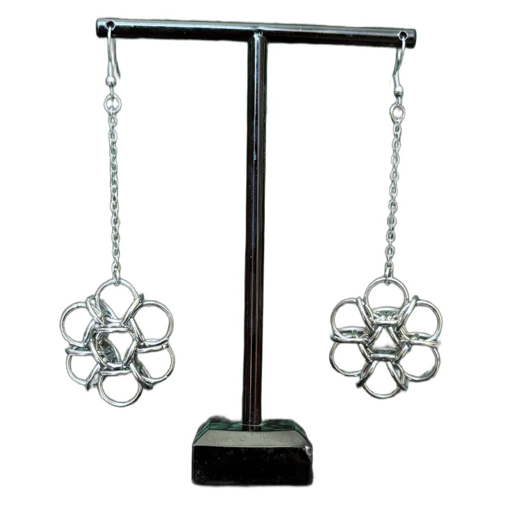 Frühling chainmaille earrings image 1