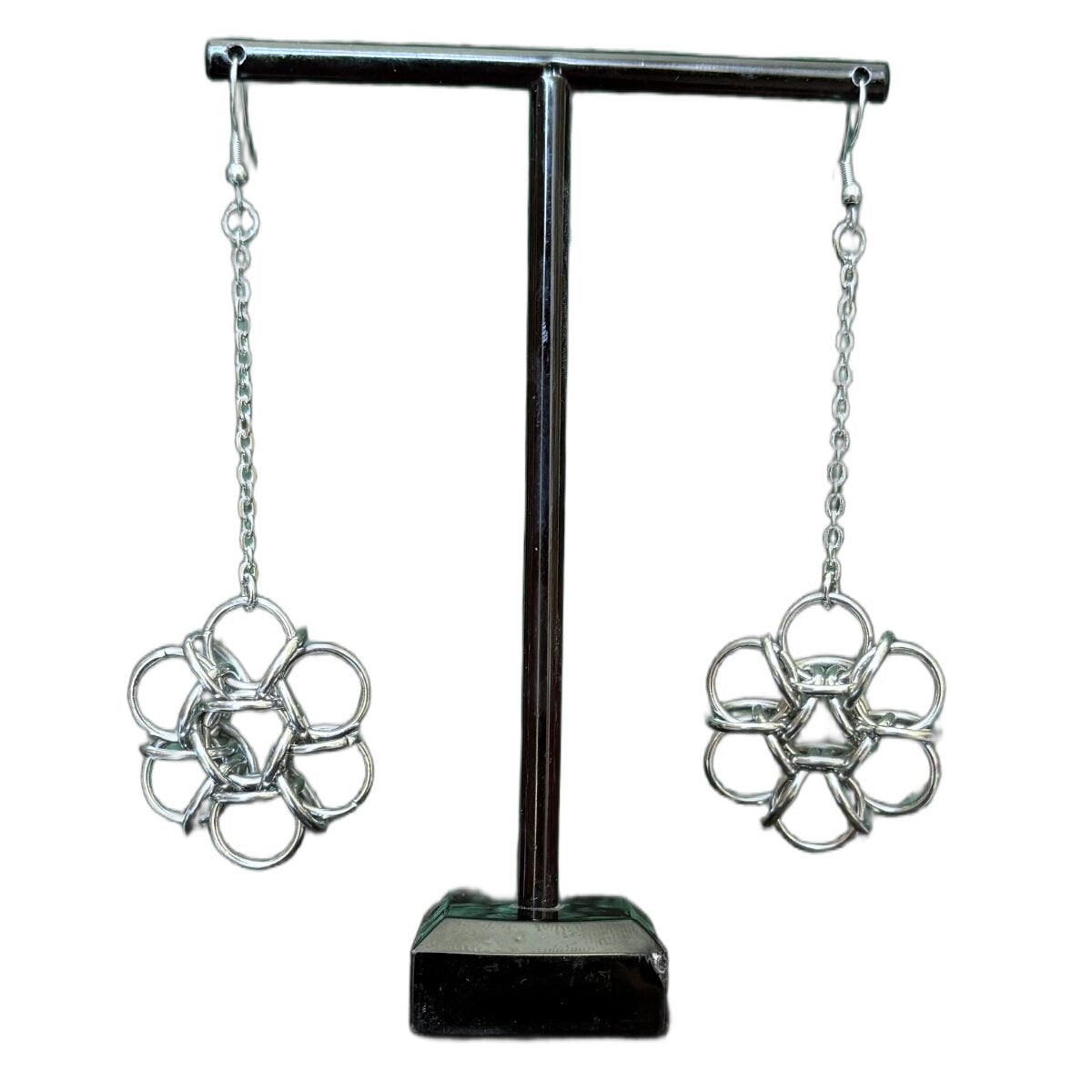 Frühling chainmaille earrings image 1