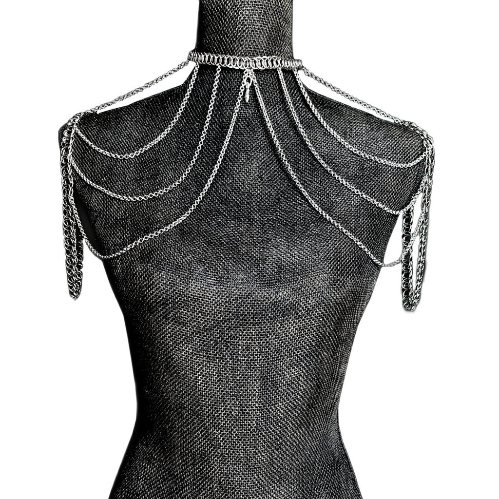 Tempera chainmaille body chain image 1
