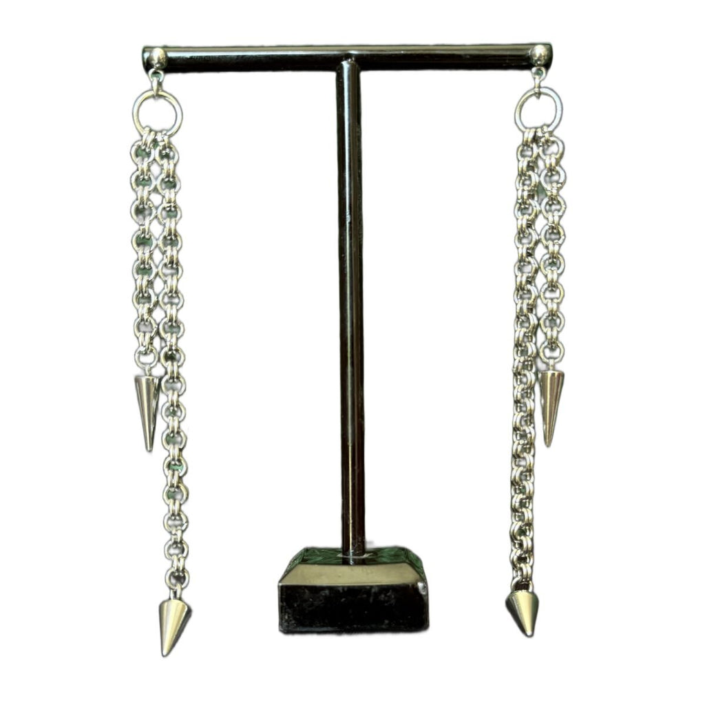 Vex chainmaille earrings image 1
