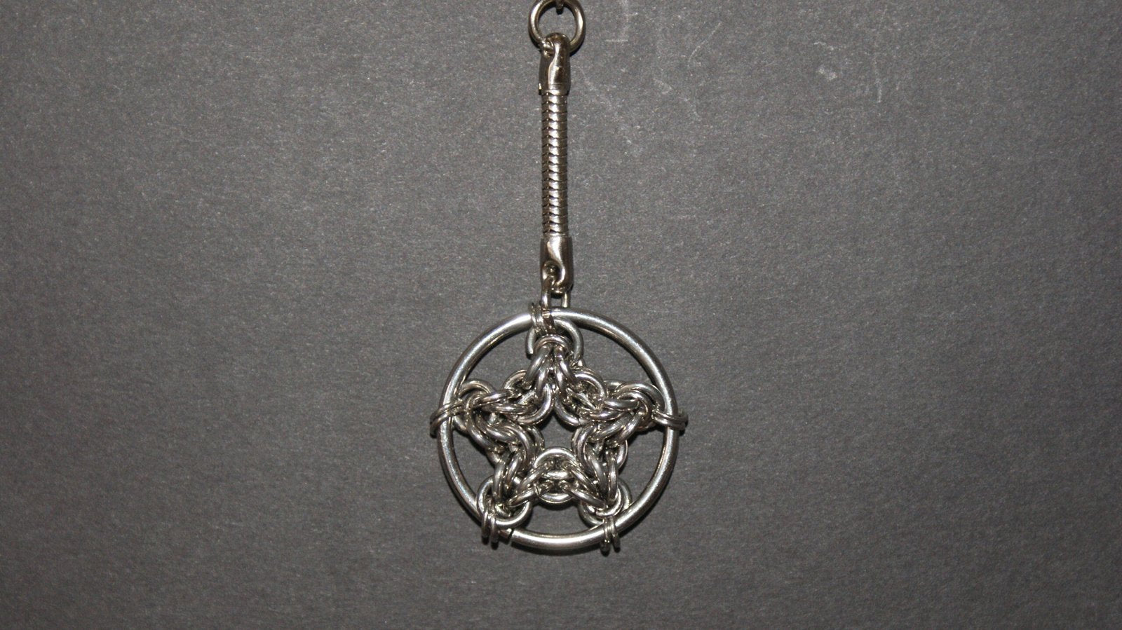 Pale Shelter Chainmaille keychain image 1