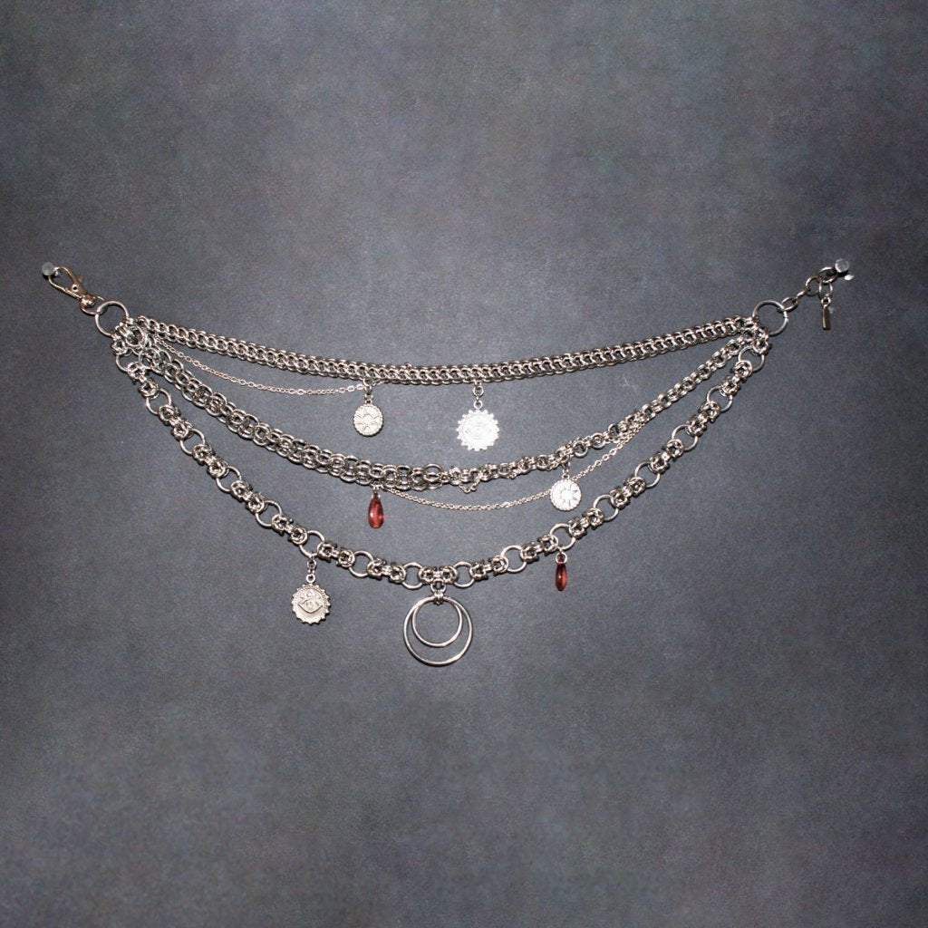 Feral chainmaille necklace image 2