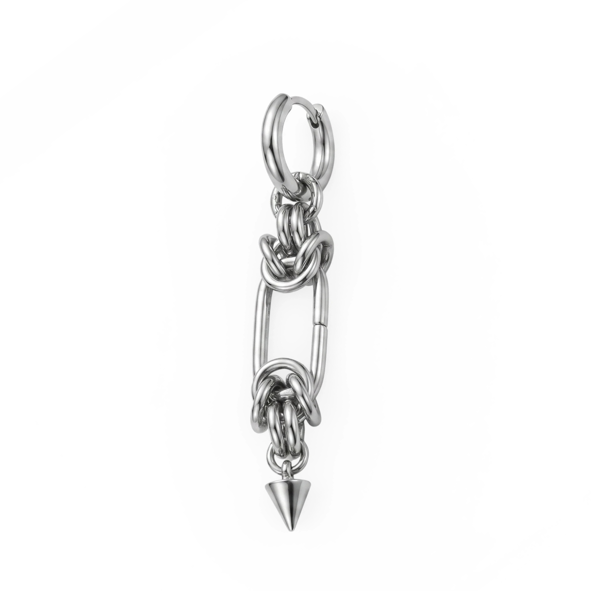 Mirage chainmaille single earrings