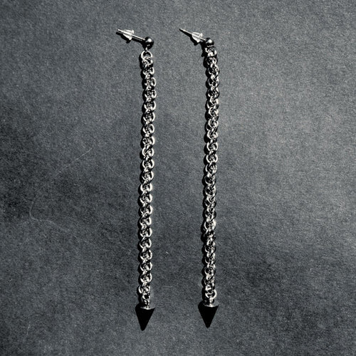 Dominion chainmaille earrings image 1