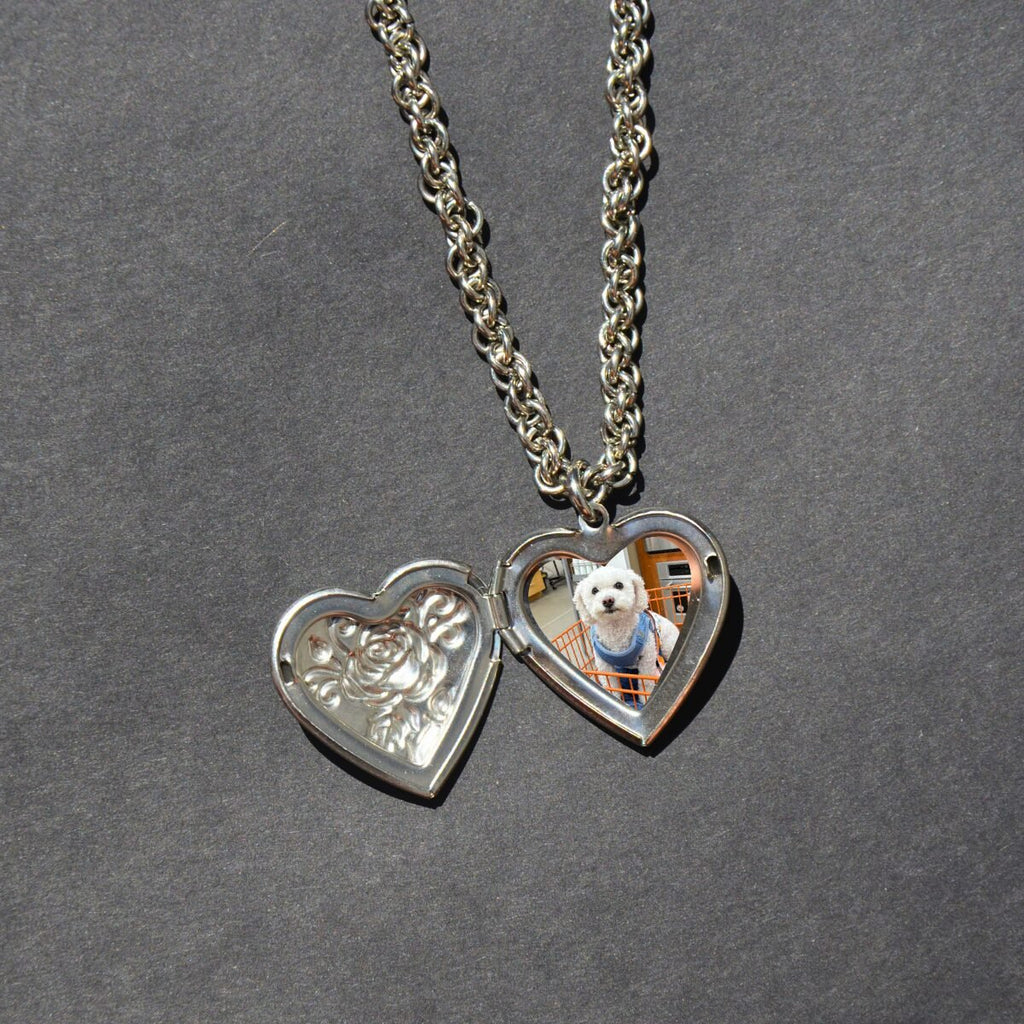 Memento mori chainmaille chain image 3