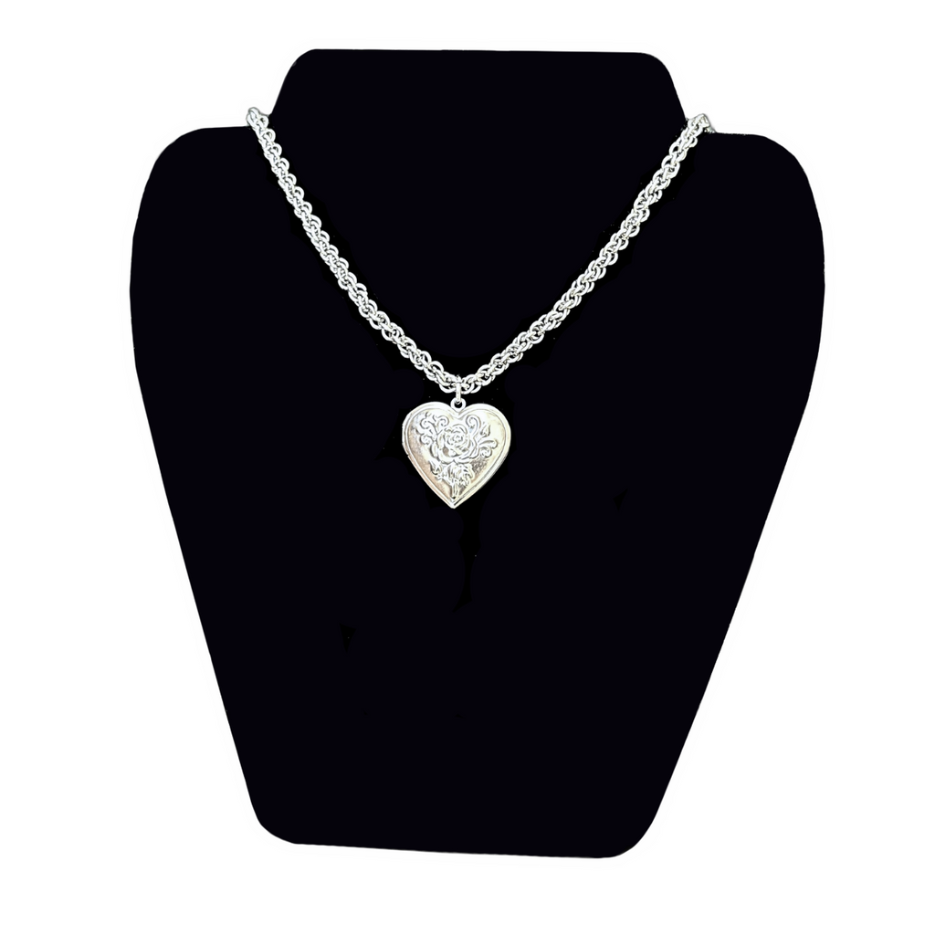 Memento mori chainmaille chain image 1