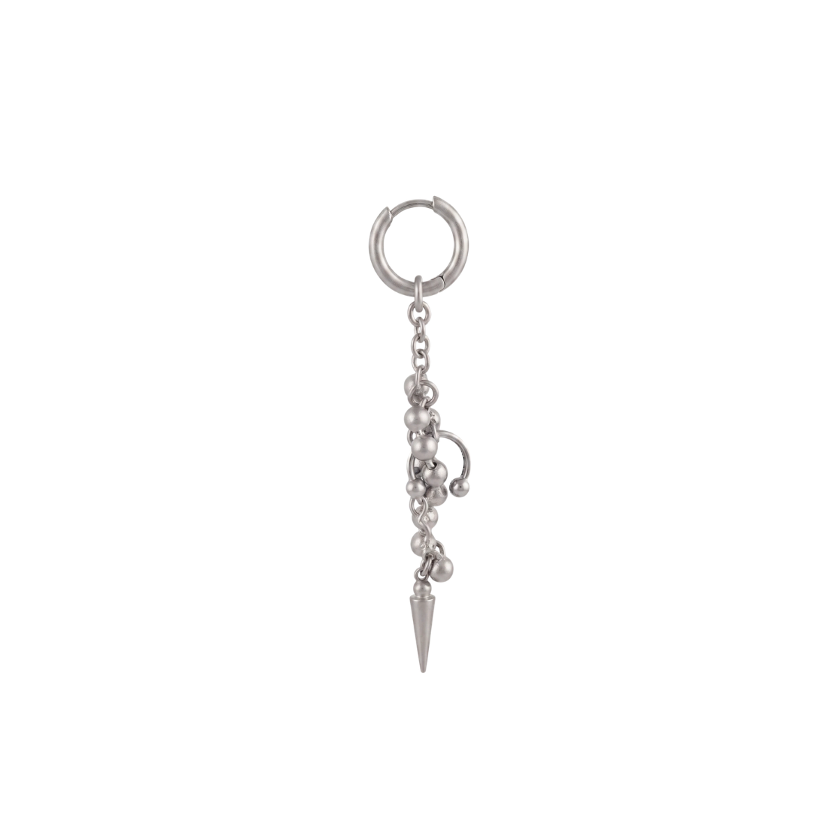 Mirage chainmaille single earrings