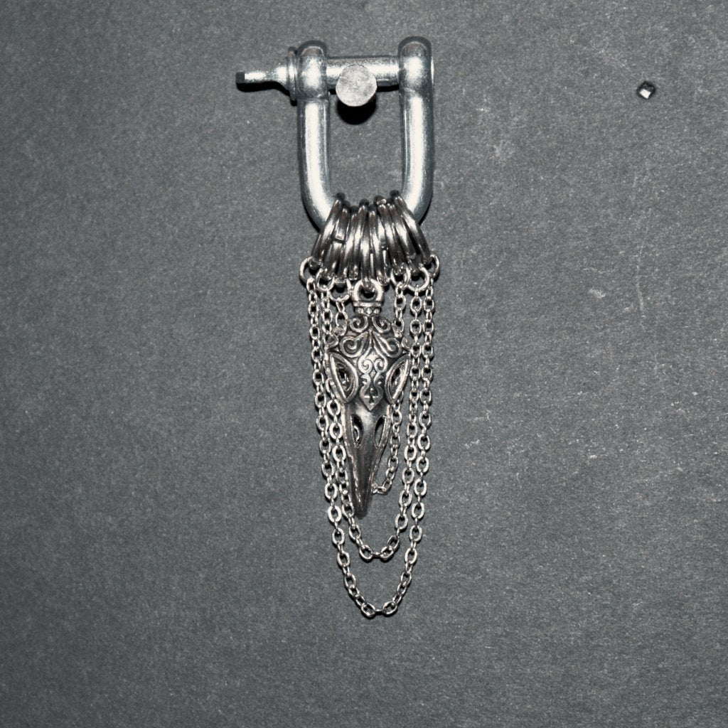 Dirge Chainmaille ear weight image 1