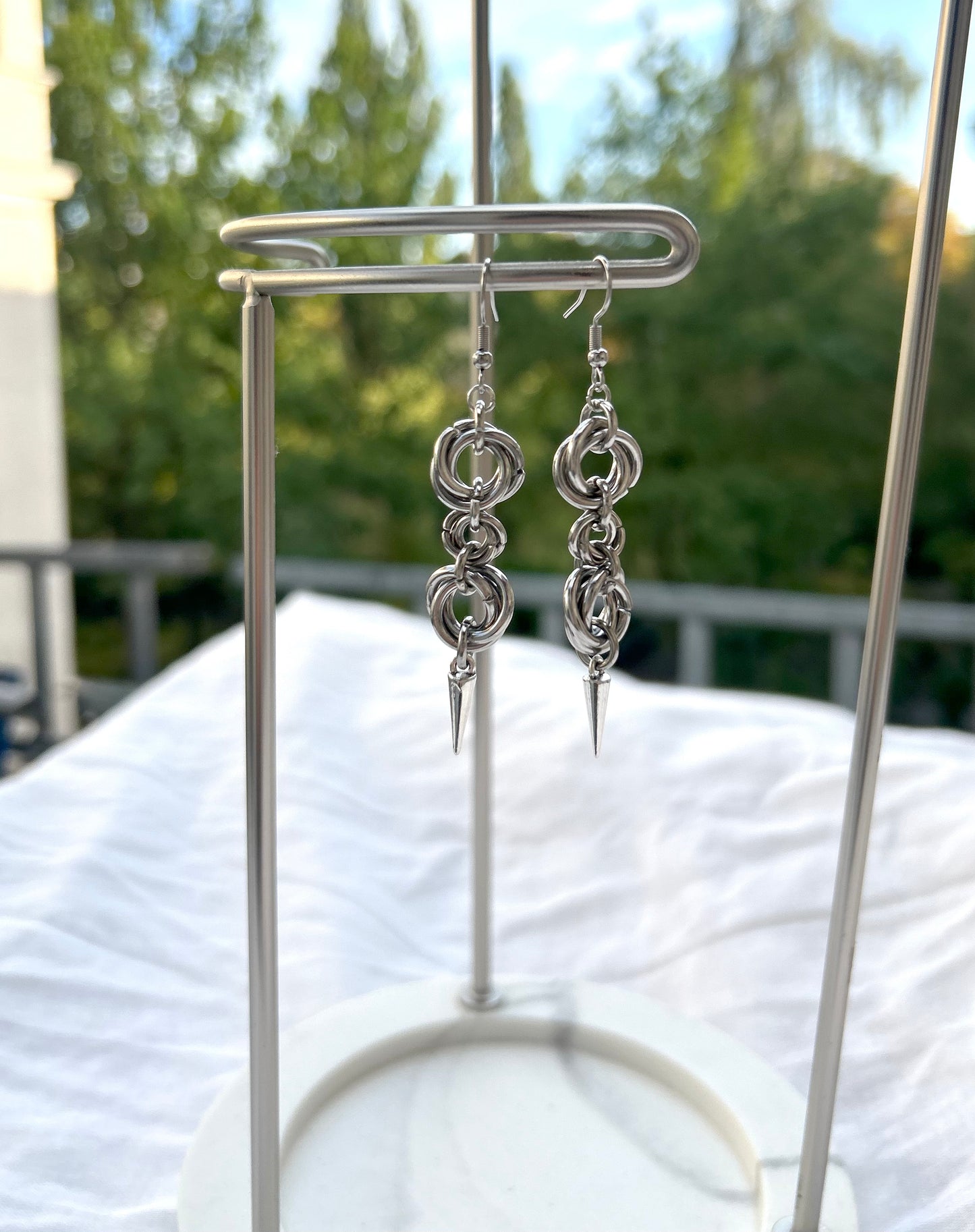 Adore chainmaille earrings