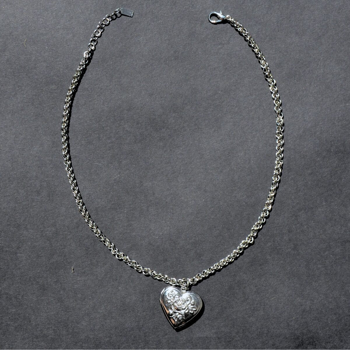 Memento mori chainmaille chain image 2