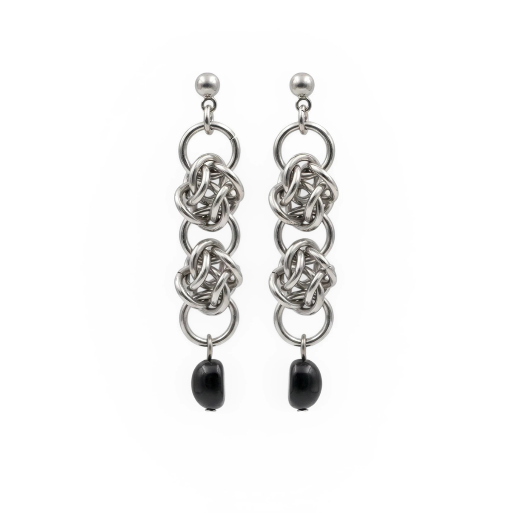 Atacama chainmaille earrings