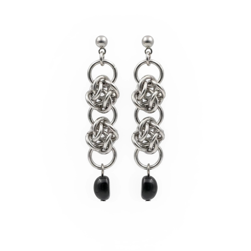 Atacama chainmaille earrings