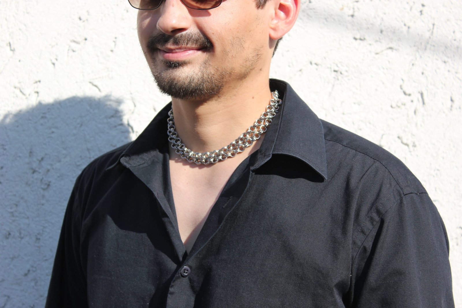 Double Down chainmaille necklace image 0