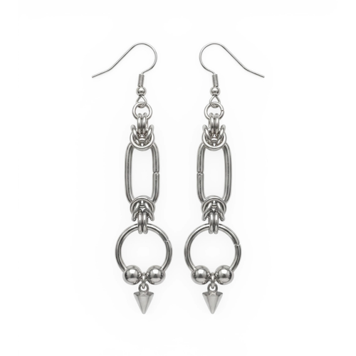 Belfast chainmaille earrings