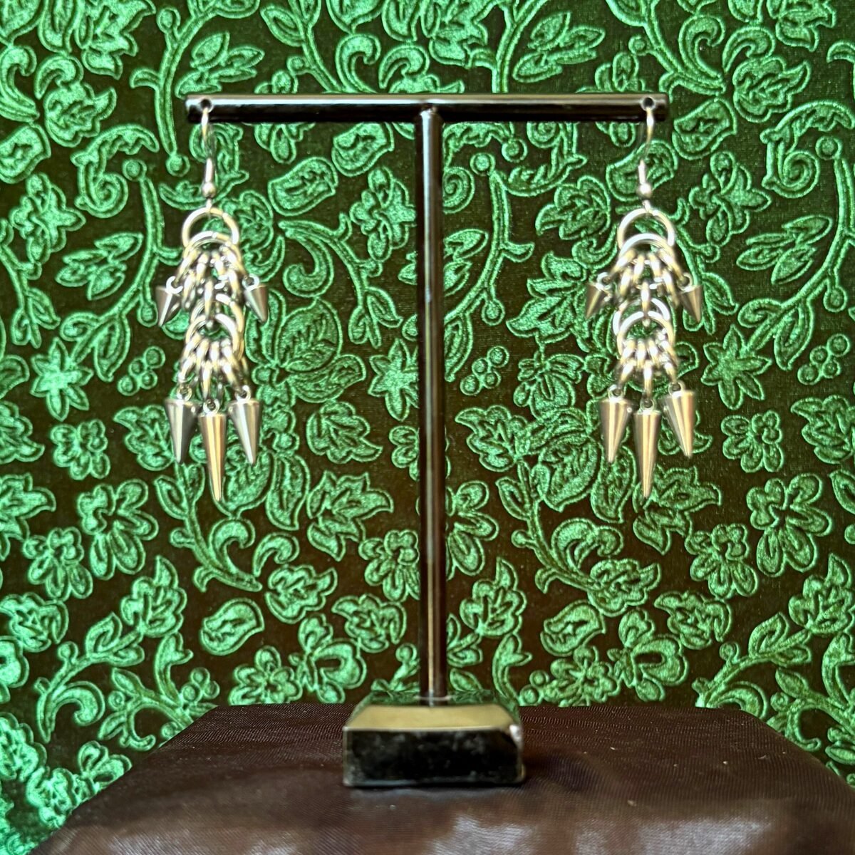 Halifax chainmaille earrings image 1