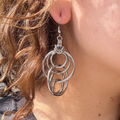 Oblivion chainmaille earrings image 0