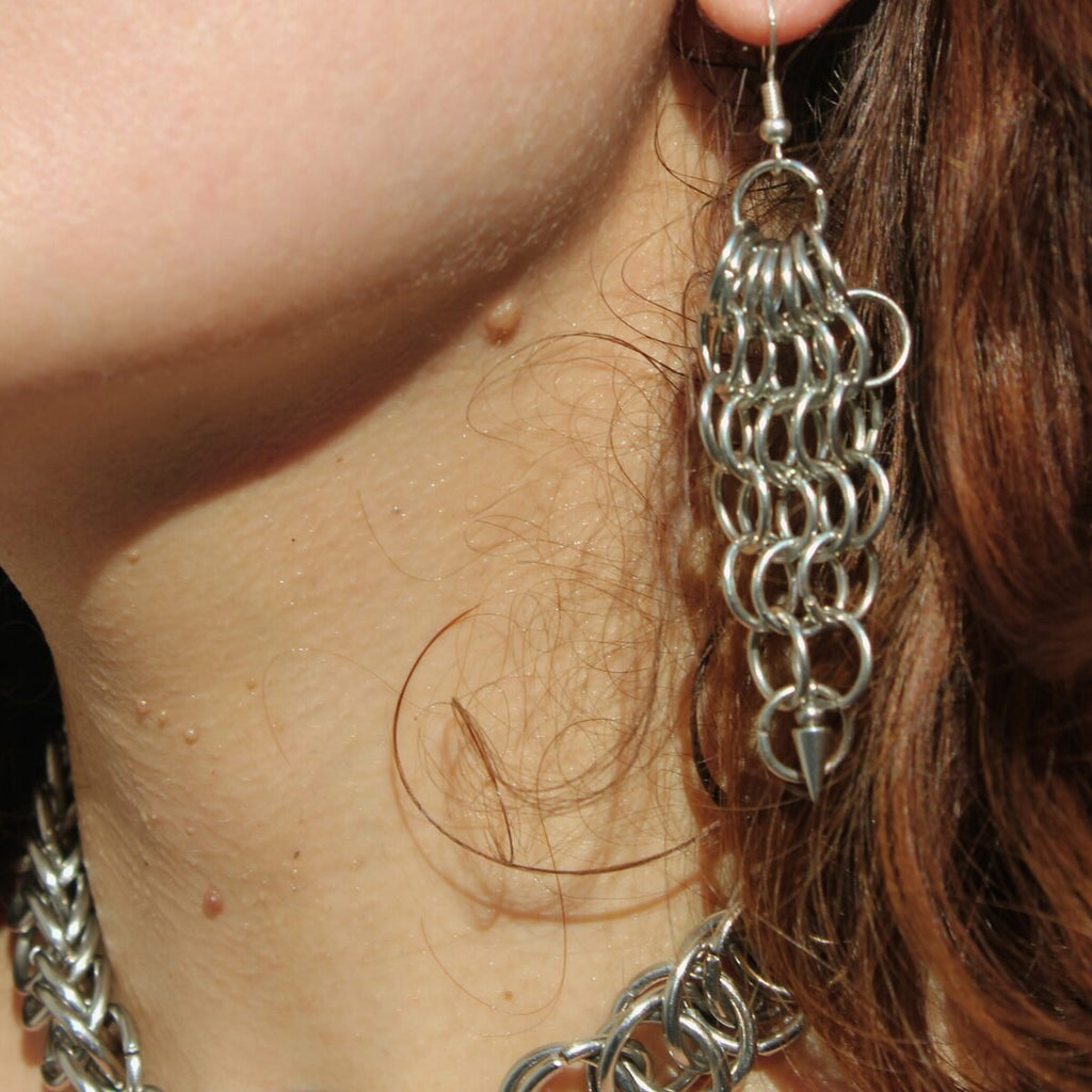 Inamorata chainmaille earrings image 0