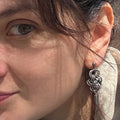 Lark chainmaille earrings image 0