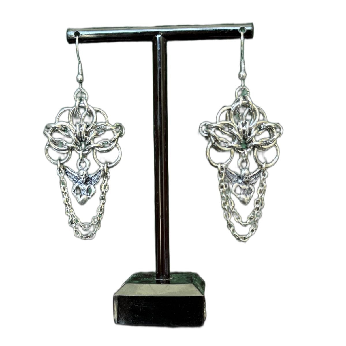 Ariel chainmaille earrings image 1