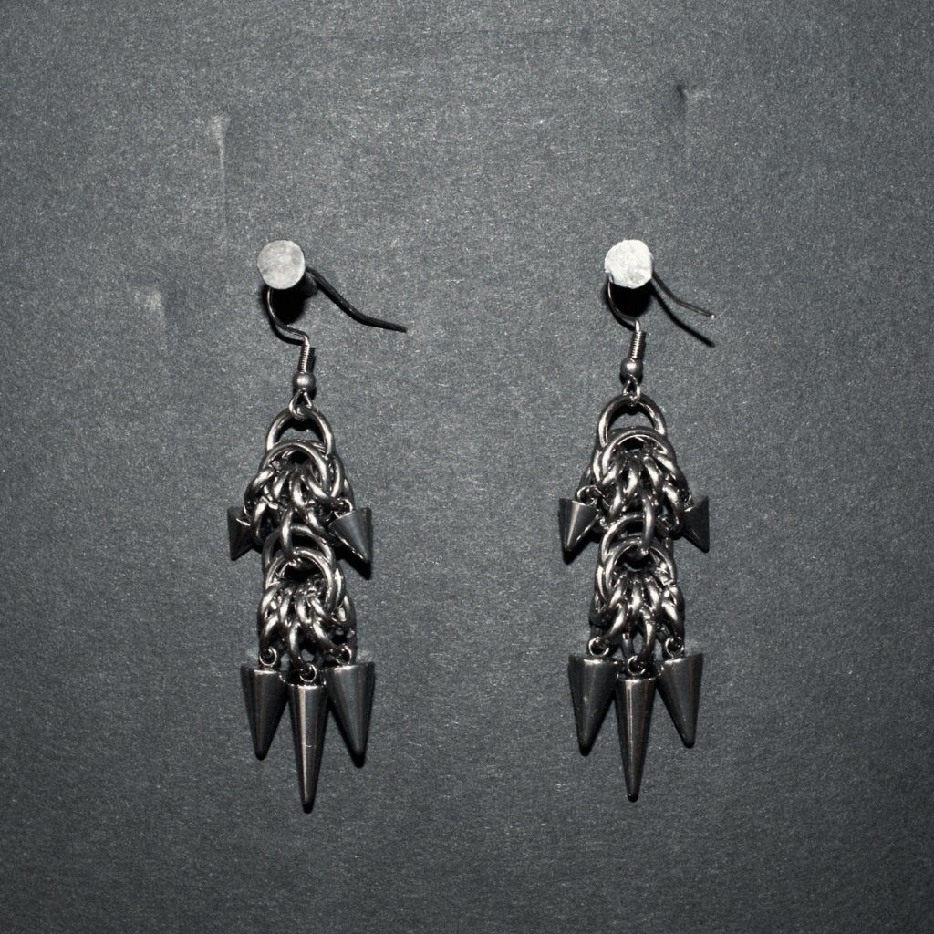 Halifax chainmaille earrings image 2