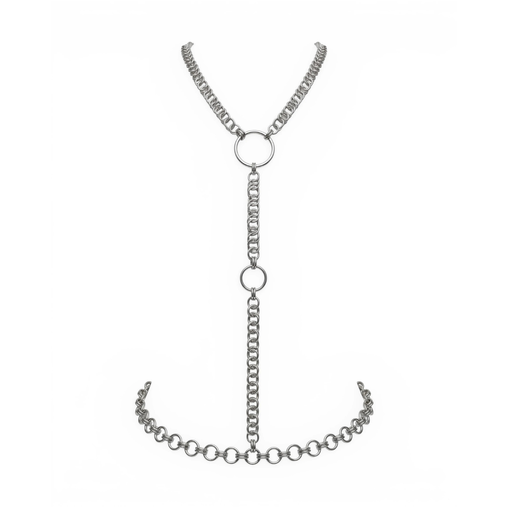 Liguria chainmaille harness