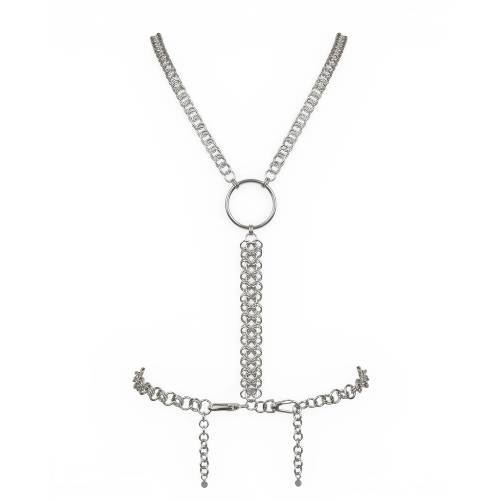 Liguria chainmaille harness