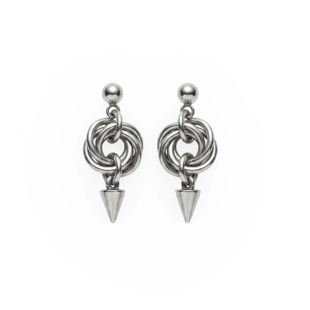Minsk chainmaille earrings