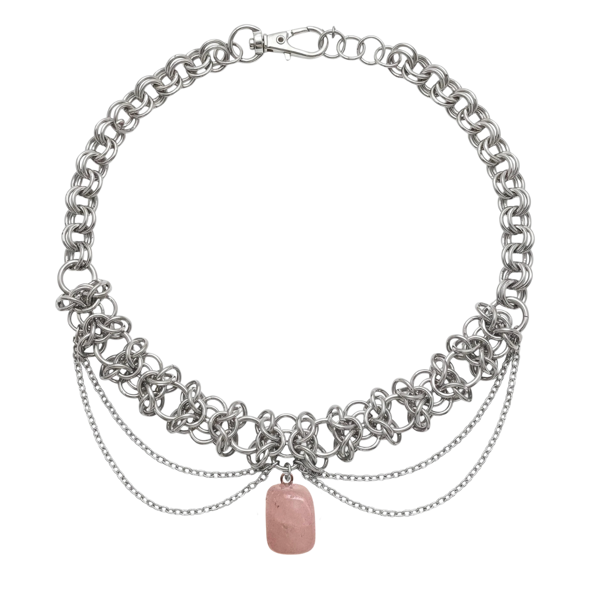 Papillon chainmaille necklace