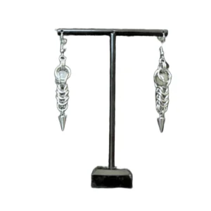 spacer chainmaille earrings