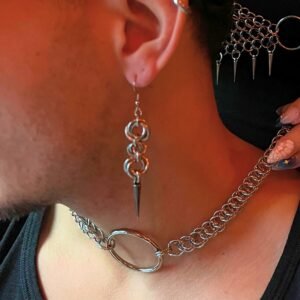 adore chainmaille earrings