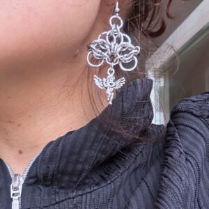 ariel chainmaille earrings