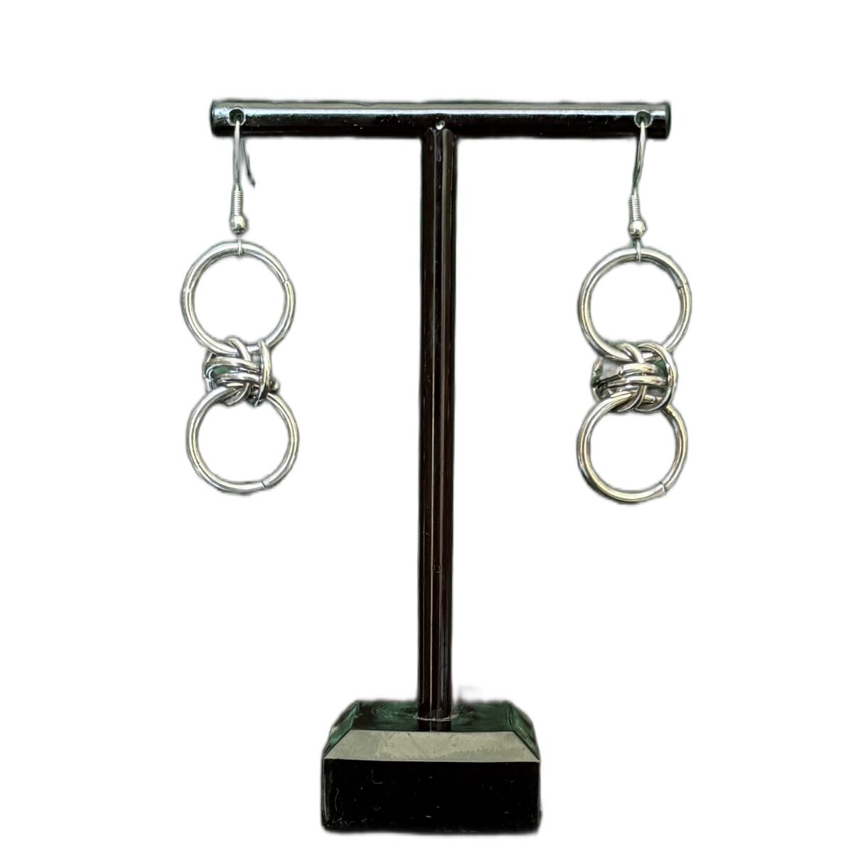 promised land chainmaille earrings promised land chainmaille earrings