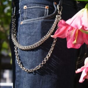 hanin chainmaille wallet chain