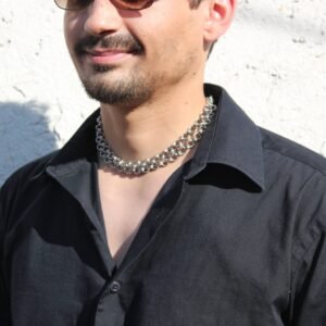 double down chainmaille necklace