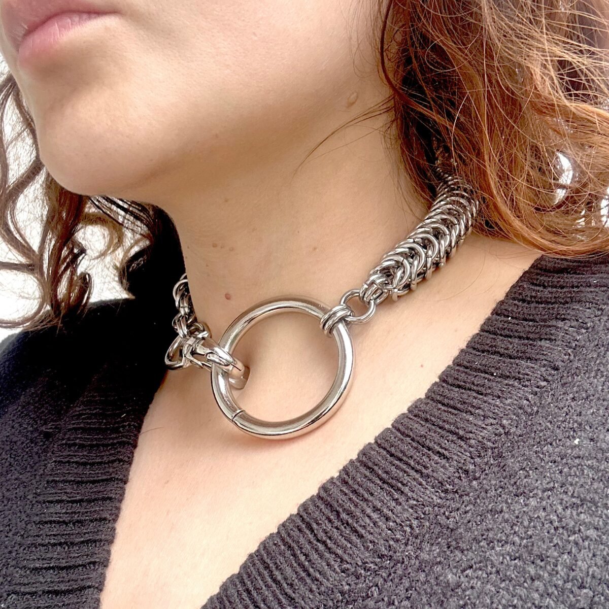 apokalypsis chainmaille necklace apokalypsis chainmaille necklace