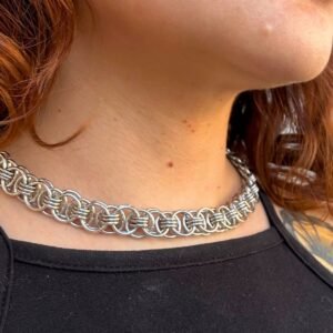 gizeh chainmaille necklace